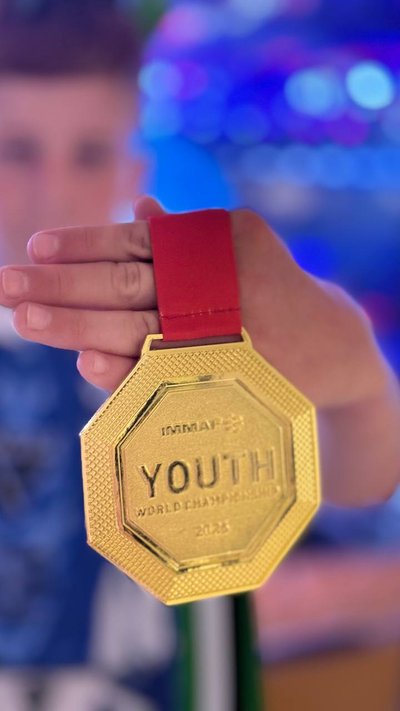 «Золота» медаль чемпіона світу з ММА Назара «Золота» медаль чемпіона світу з ММА Назара