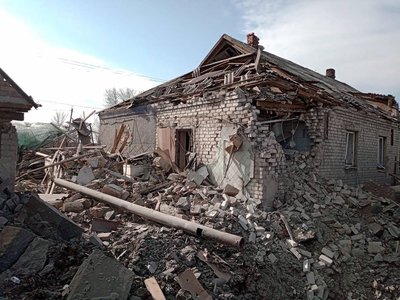 Наслідки обстрілів Дачного. Фото: Facebook / Роман Падун Наслідки обстрілів Дачного. Фото: Facebook / Роман Падун
