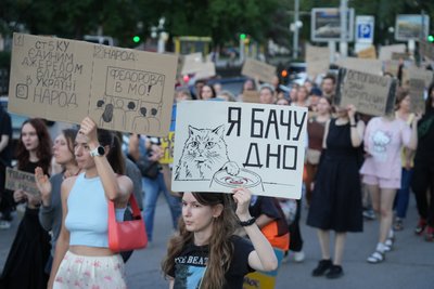 16-й день мітингів на підтримку Федорова: у Дніпрі долучилися до всеукраїнської протестної ходи 16-й день мітингів на підтримку Федорова: у Дніпрі долучилися до всеукраїнської протестної ходи