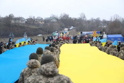 День Соборності на Хмельниччині: ланцюг єдності об'єднав чотири області День Соборності на Хмельниччині: ланцюг єдності об'єднав чотири області