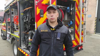 У Харкові рятував людей і тварин: чернівецький рятувальник Вадим Куртиш повернувся з ротації У Харкові рятував людей і тварин: чернівецький рятувальник Вадим Куртиш повернувся з ротації