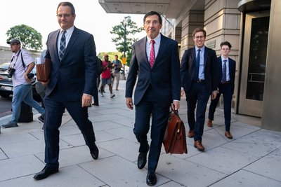 юристи Міністерства юстиції США, суд США проти Google, Вашингтон, 12 вересня 2023 року юристи Міністерства юстиції США, суд США проти Google, Вашингтон, 12 вересня 2023 року
