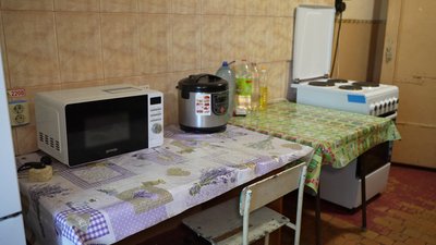 Кухня у херсонському шелтері