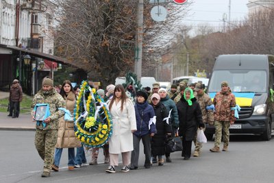 В Умані попрощались з Богданом Бадьорним В Умані попрощались з Богданом Бадьорним