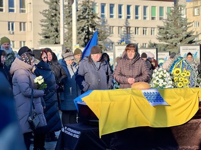 Із військовим Дмитром Машлаєм попрощались у Рівному