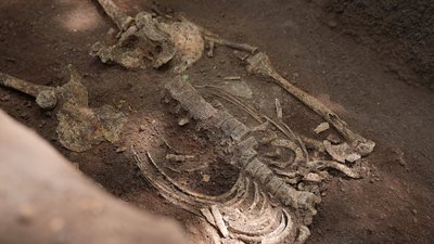На Полтавщині створили 3D-модель 1000-літнього кургану На Полтавщині створили 3D-модель 1000-літнього кургану