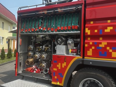 У Полтаві представили другий автомобіль повітряно-пінного гасіння: чим унікальний У Полтаві представили другий автомобіль повітряно-пінного гасіння: чим унікальний