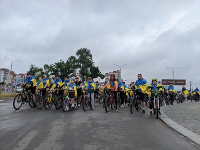В Умані відбувся велопробіг пам'яті Героя України Олександра Цебрія В Умані відбувся велопробіг пам'яті Героя України Олександра Цебрія