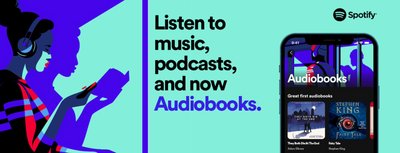 У Spotify тепер можна буде слухати аудіокнижки