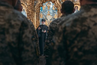 У Софійському соборі провели черговий "випускний" для капеланів