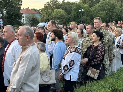 День Незалежності в Ужгороді розпочався з "Молитви за Україну"