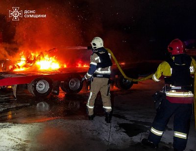 КАБи, FPV-дрони та міномети: армія РФ завдала майже 60 ударів по Сумщині за добу КАБи, FPV-дрони та міномети: армія РФ завдала майже 60 ударів по Сумщині за добу