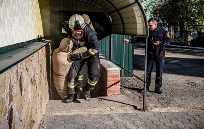 На Тернопільщині відбулися змагання рятувальників