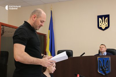 Керівник управління детективів НАБУ в Дніпропетровській та Запорізькій областях Руслан Магамедрасулов у Печерському райсуді, Київ, 12 вересня 2025 року
