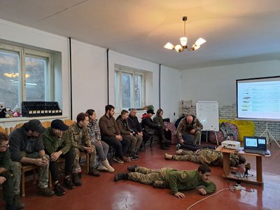 У Центрі готовності цивільних проводять тренінги У Центрі готовності цивільних проводять тренінги