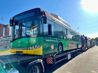 Рівне купує чотири вживані тролейбуси у фірми "Сучасні вантажівки"