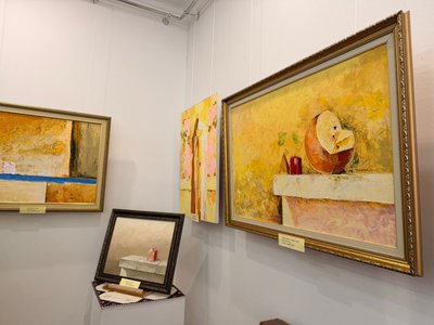 Андрій Цуп, виставка, "Живопис на фронт" Андрій Цуп, виставка, "Живопис на фронт"