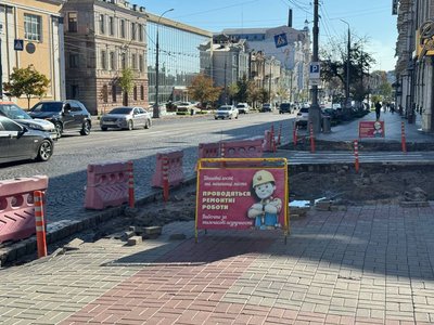 Пішохідний перехід на розі Соборної та Артинова стане вужчим на 12 метрів Пішохідний перехід на розі Соборної та Артинова стане вужчим на 12 метрів