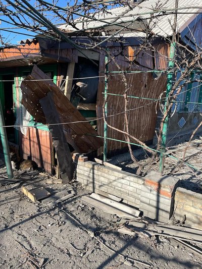 Наслідки обстрілів Донеччини 9 січня. Фото: Telegram/Павло Кириленко Наслідки обстрілів Донеччини 9 січня. Фото: Telegram/Павло Кириленко