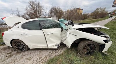 Машина, на якій, за версією слідства, підозрюваний вчинив ДТП Машина, на якій, за версією слідства, підозрюваний вчинив ДТП