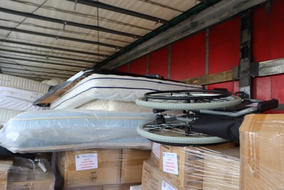 Майже 12 тонн гумдопомоги передали Охтирській лікарні на Сумщині Майже 12 тонн гумдопомоги передали Охтирській лікарні на Сумщині
