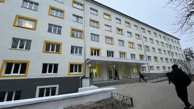 "Втрати теплоти зменшилися у два рази": у полтавському виші зробили термомодернізацію за гроші ЄС "Втрати теплоти зменшилися у два рази": у полтавському виші зробили термомодернізацію за гроші ЄС