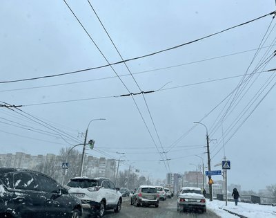 Сніг Хмельницький, затор Хмельницький, пробка Хмельницький