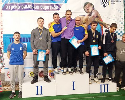 Спортсмени Одещини здобули медалі на чемпіонаті України з греко-римської боротьби Спортсмени Одещини здобули медалі на чемпіонаті України з греко-римської боротьби
