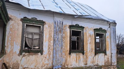 село Куртівка зруйнований будинок Дружківська громада Донецька область 31 березня 2025 рік село Куртівка зруйнований будинок Дружківська громада Донецька область 31 березня 2025 рік