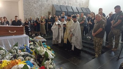Похорон військового, Ігор Гнанюк, Тернопіль, червень 2024 Похорон військового, Ігор Гнанюк, Тернопіль, червень 2024