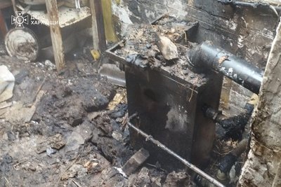 У Близнюках на пожежі загинула пенсіонерка, Харківська область, 17 січня 2025 року