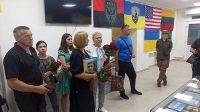 Екскурсія, зал російсько-української війни, нагородження, загиблі військові Екскурсія, зал російсько-української війни, нагородження, загиблі військові