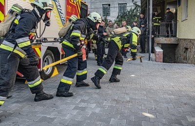 На Тернопільщині відбулися змагання рятувальників