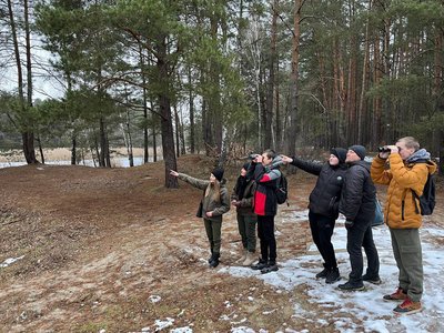 У межах великого зимового обліку птахів зафіксували, зокрема, синицю, дятла, повзика, сойку й крука У межах великого зимового обліку птахів зафіксували, зокрема, синицю, дятла, повзика, сойку й крука