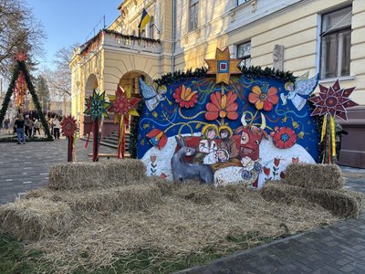 "Різдвяне містечко", Коломия, Івано-Франківщина "Різдвяне містечко", Коломия, Івано-Франківщина