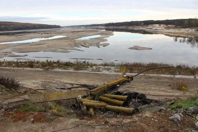 Наслідки знищення греблі Оскільського водосховища на Харківщині