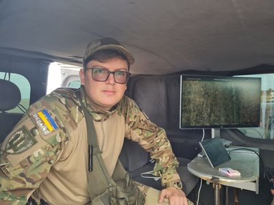 Представник команди "DEMINING OF UKRAINE" Богдан на позивний "Патро" Представник команди "DEMINING OF UKRAINE" Богдан на позивний "Патро"