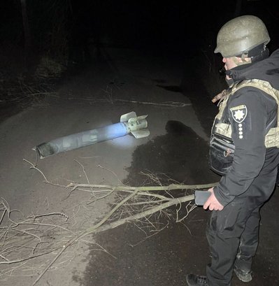 Наслідки обстрілів Донеччини 12 березня. Фото: сайт поліції Донеччини