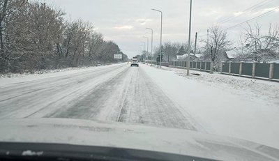 Зимова дорога, ожеледиця на дорозі