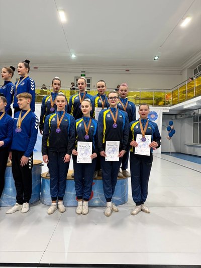 Сум'яни здобули медалі турніру зі спортивної аеробіки у Житомирі