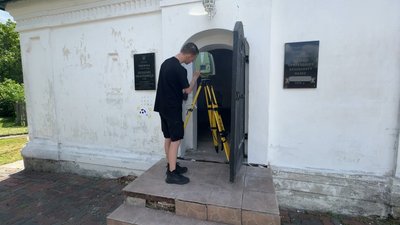 3D-модель полкової кам'яниці XVIII століття створюють у Прилуках 3D-модель полкової кам'яниці XVIII століття створюють у Прилуках