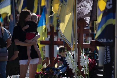 На Алеї почесних поховань Берковецького кладовища відкрили Меморіальний монумент