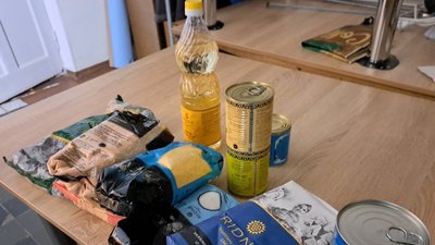 Гуманітарна допомога Іллінівка Краматорський район Донецька область 14 квітня 2025 рік Гуманітарна допомога Іллінівка Краматорський район Донецька область 14 квітня 2025 рік