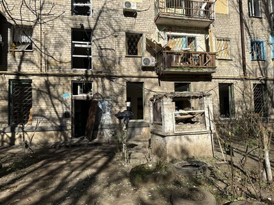 Вночі російські війська завдали ракетного удару по Херсону