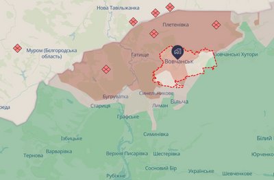 Вовчанська громада, DeepState Вовчанська громада, DeepState