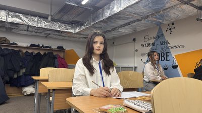 учні на уроці у метрошколі учні на уроці у метрошколі