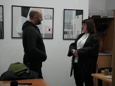 У Сумах показали виставку художника з Тайваню У Сумах показали виставку художника з Тайваню