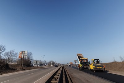 Ремонт траси М03 у Харківській області Ремонт траси М03 у Харківській області