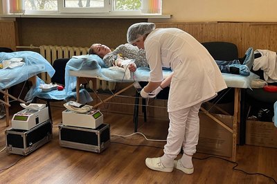 У ліцеї №14 в Чернівцях організували корпоративне донорство