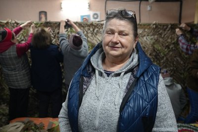 Херсон, волонтери, Зоя Микита, маскувальні сітки Херсон, волонтери, Зоя Микита, маскувальні сітки